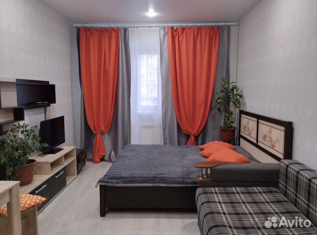 

Квартира-студия, 30 м², 2 кровати
