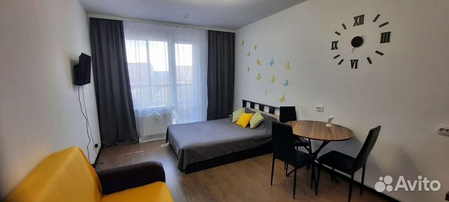 

Квартира-студия, 25 м², 2 кровати
