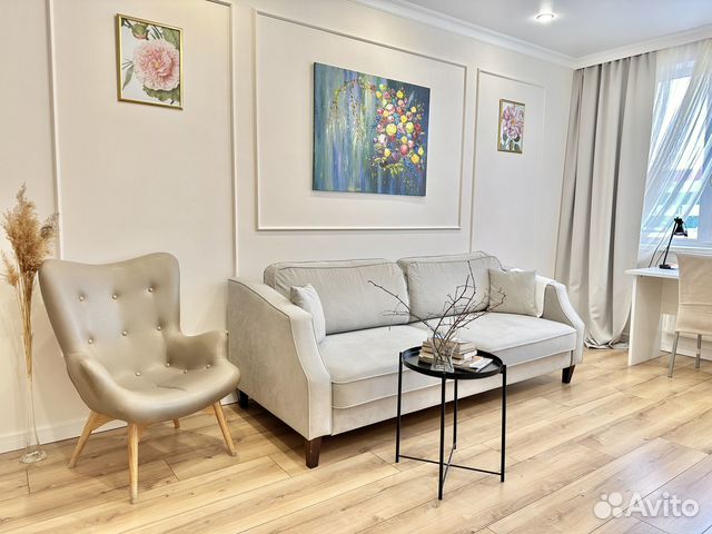 

1-к. квартира, 45 м², 2 кровати