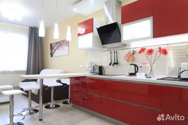 

1-к. квартира, 41 м², 4 кровати
