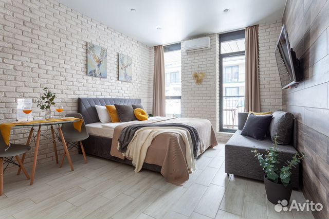 

Квартира-студия, 27 м², 1 кровать