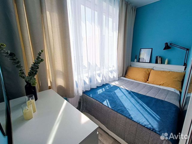 

Квартира-студия, 20 м², 2 кровати