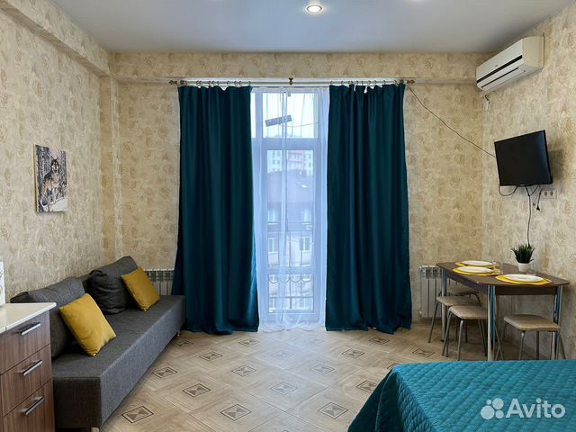 

Квартира-студия, 30 м², 2 кровати