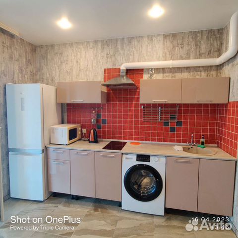 

1-к. квартира, 45 м², 2 кровати