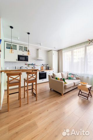 

1-к. квартира, 45 м², 2 кровати