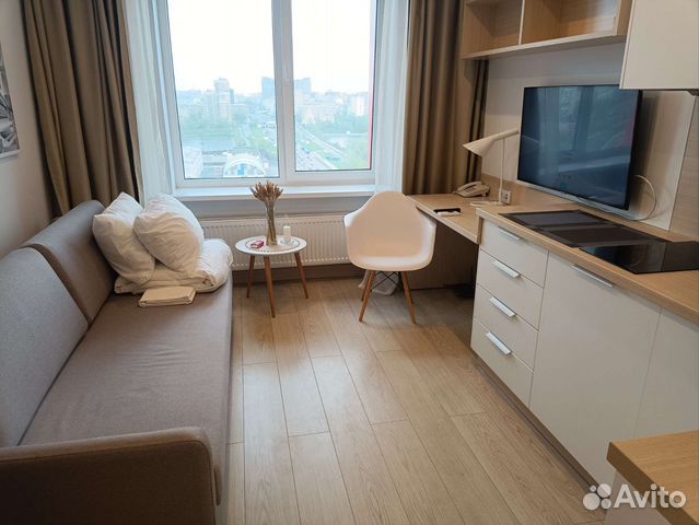 

Квартира-студия, 24 м², 1 кровать