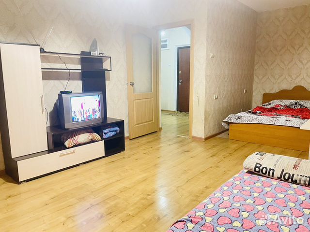 

1-к. квартира, 40 м², 2 кровати