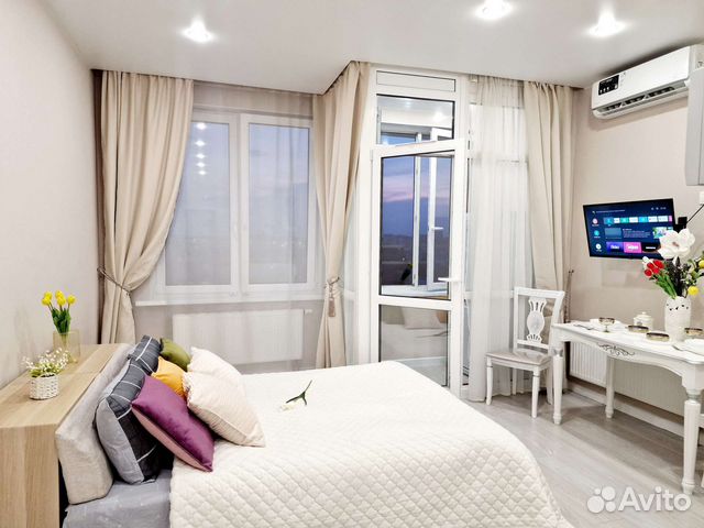 

Квартира-студия, 25 м², 1 кровать