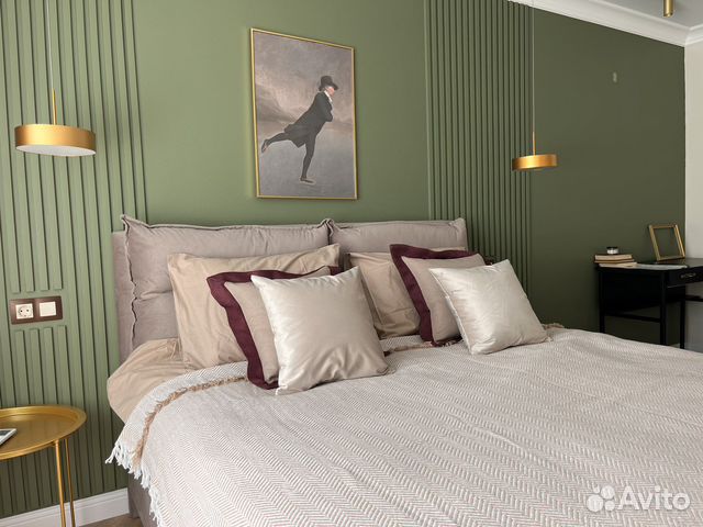 

1-к. квартира, 42 м², 2 кровати