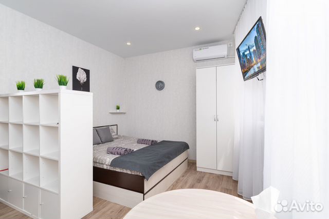 

Квартира-студия, 28 м², 1 кровать