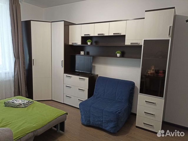 

Квартира-студия, 24,5 м², 2 кровати