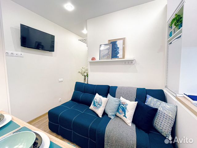 

Квартира-студия, 17 м², 1 кровать