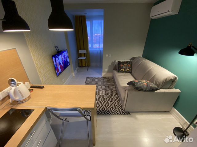 

Квартира-студия, 17,6 м², 1 кровать
