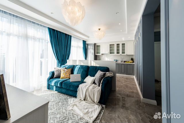 

2-к. квартира, 60 м², 3 кровати