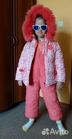 Зимний комбинезон для девочки