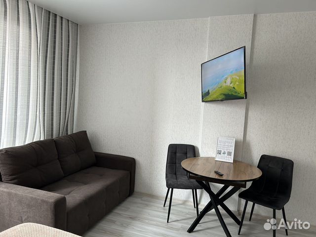 

Квартира-студия, 28 м², 2 кровати