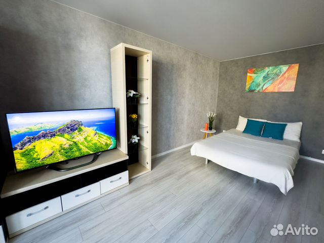 

1-к. квартира, 42 м², 2 кровати