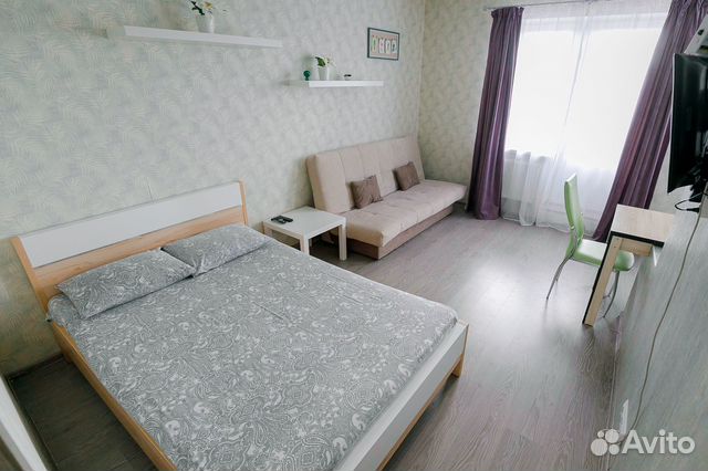 

1-к. квартира, 35 м², 2 кровати
