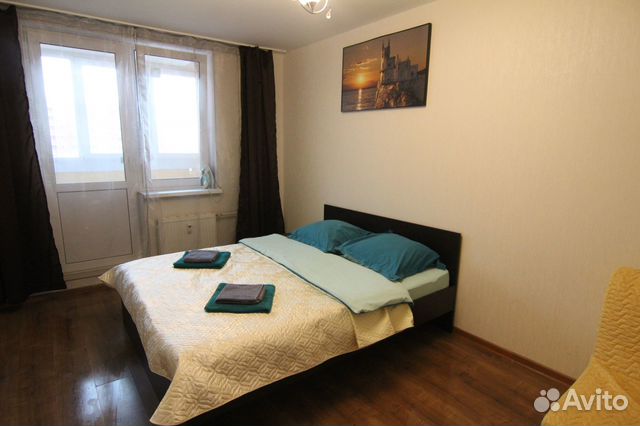 

1-к. квартира, 33,7 м², 2 кровати
