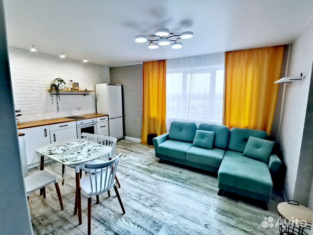 

1-к. квартира, 45 м², 2 кровати