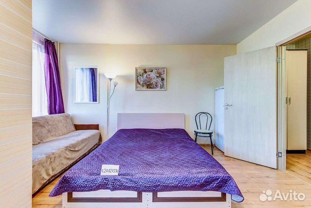 

Квартира-студия, 27 м², 2 кровати