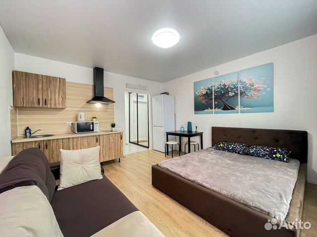 

Квартира-студия, 30 м², 2 кровати