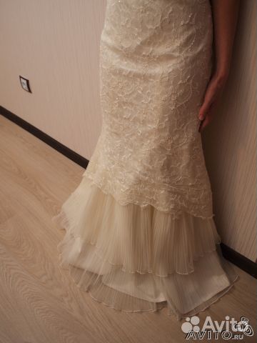 Свадебное платье нимфа-гофре салона моды Belfaso