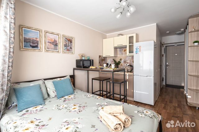 

Квартира-студия, 20 м², 1 кровать