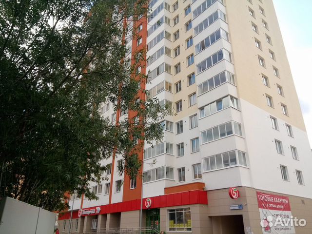 

Квартира-студия, 35 м², 2 кровати