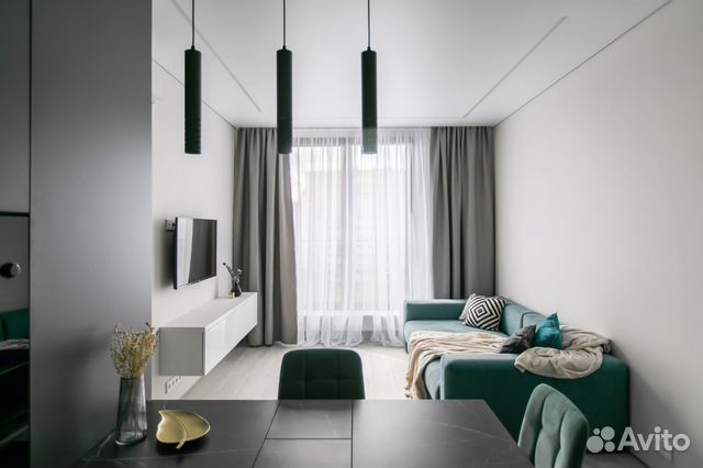 

1-к. квартира, 50 м², 2 кровати