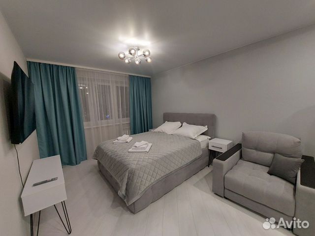 

1-к. квартира, 40 м², 2 кровати