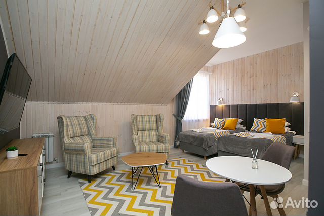 

Квартира-студия, 27 м², 2 кровати