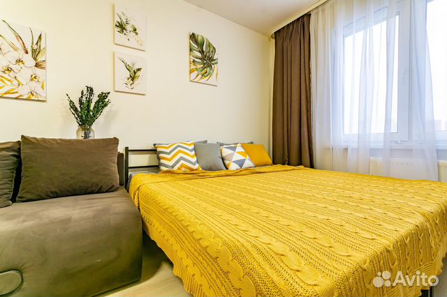 

Квартира-студия, 25 м², 2 кровати