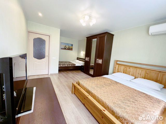 

1-к. квартира, 45 м², 2 кровати