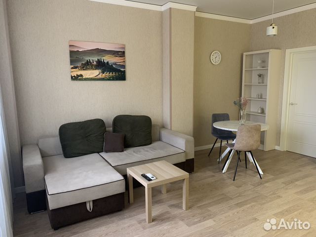 

1-к. квартира, 52 м², 2 кровати