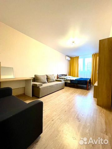 

1-к. квартира, 42 м², 2 кровати