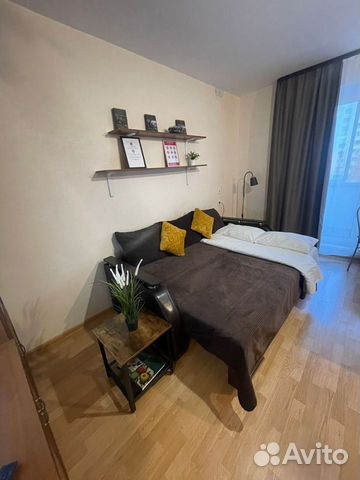

Квартира-студия, 28 м², 1 кровать