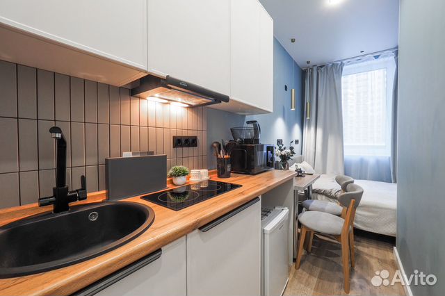 

Квартира-студия, 17 м², 1 кровать