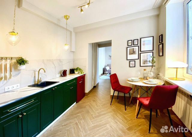 

2-к. квартира, 45 м², 2 кровати