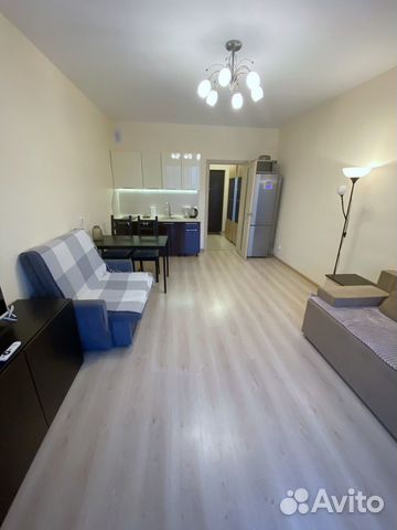 

Квартира-студия, 28 м², 1 кровать