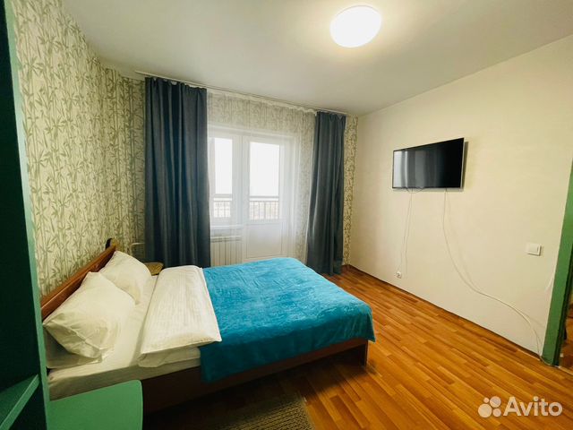 

1-к. квартира, 56 м², 2 кровати