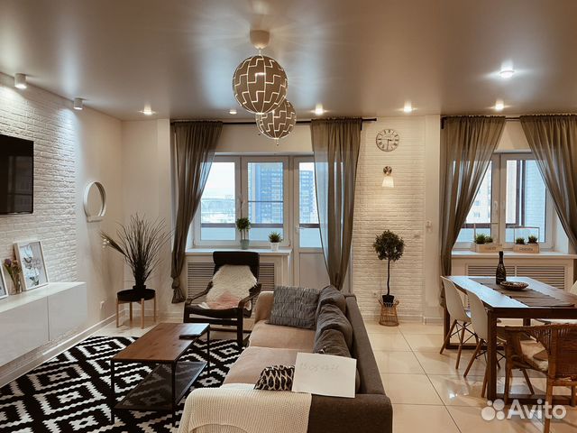 

3-к. квартира, 100 м², 4 кровати