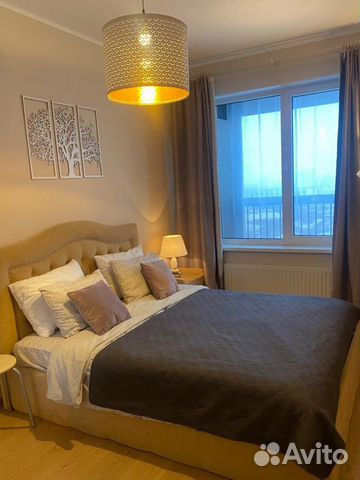 

1-к. квартира, 42 м², 2 кровати
