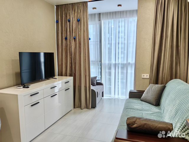 

Квартира-студия, 23 м², 2 кровати