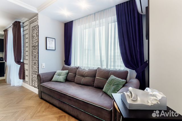 

Квартира-студия, 40 м², 2 кровати