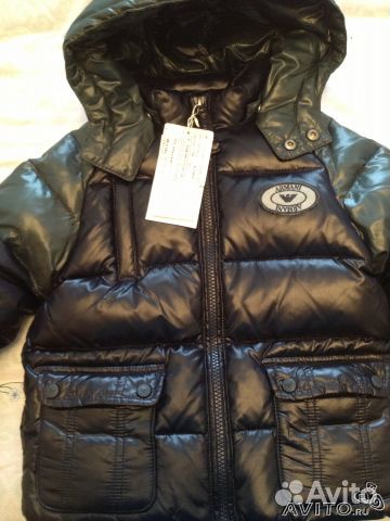 Куртка Armani junior на пуху. Новая Куртка Armani junior на пуху. Новая