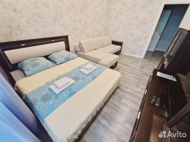 

1-к. квартира, 45 м², 3 кровати