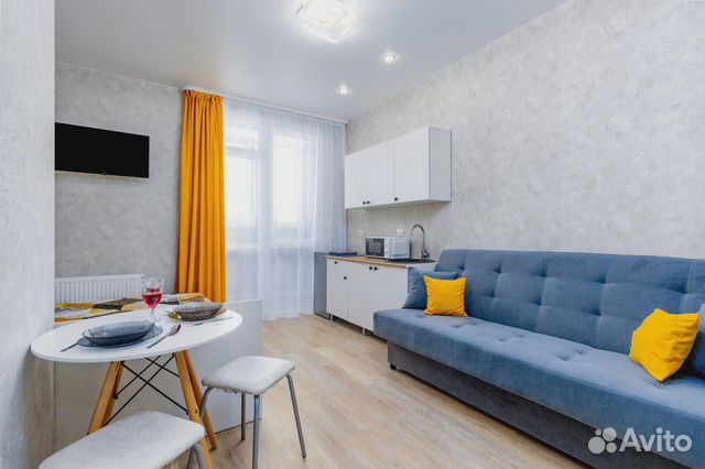 

Квартира-студия, 26 м², 2 кровати