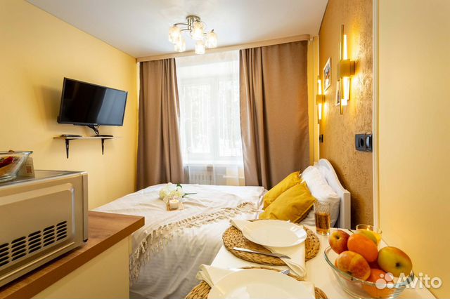 

Квартира-студия, 16 м², 1 кровать