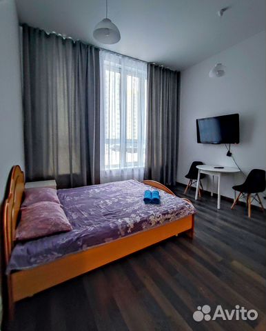 

Квартира-студия, 27 м², 1 кровать